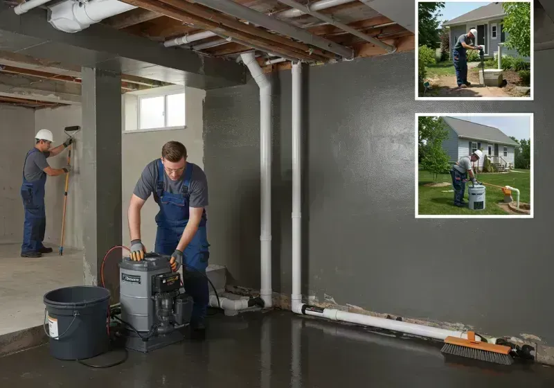 Basement Waterproofing and Flood Prevention process in La Luz, NM